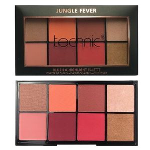 Technic Cosmetics - Blush and Highlighter Palette - Tropical Paradise