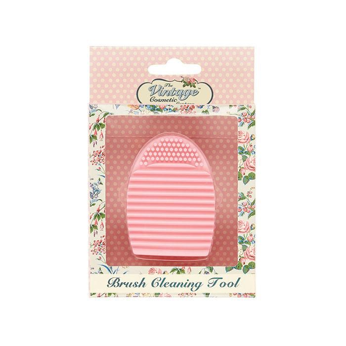 The Vintage Cosmetic Company Brush Cleaning Tool Pink