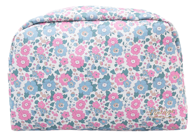 The Vintage Cosmetic Company Ditsy Floral Cosmetic / Make-up Bag