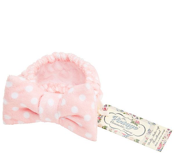 The Vintage Cosmetic Company Dolly Bow Makeup Headband