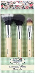 The Vintage Cosmetic Company Essential Face Brush Set
