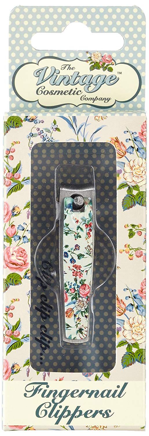 The Vintage Cosmetic Company Fingernail Clippers, Floral