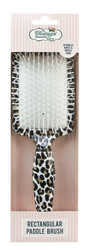 The Vintage Cosmetic Company Rectangular Paddle Hair Brush - Leopard