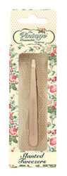 The Vintage Cosmetic Company Slanted Tweezer - Rose Gold