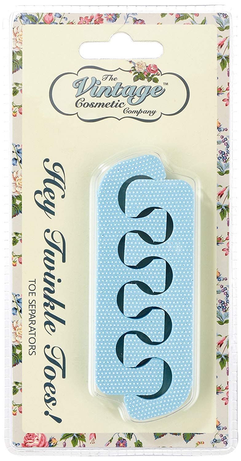 The Vintage Cosmetic Company Toe Separators Blue