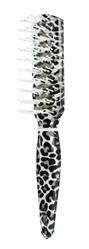 The Vintage Cosmetic Company Vent Hair Brush - Leopard Print