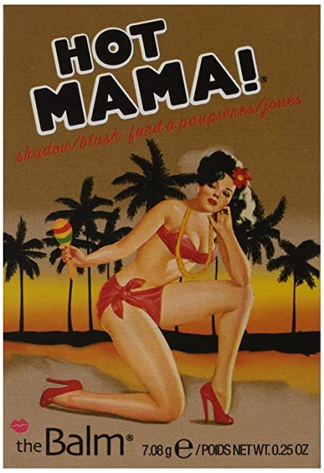 theBalm Hot Mama! Shadow/Blush, Subtle Highlighter, Peachy-Pink Shade