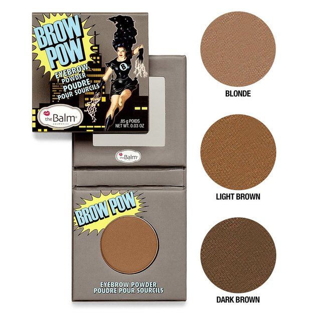 TheBalm BrowPow Eyebrow Powder - Dark Brown