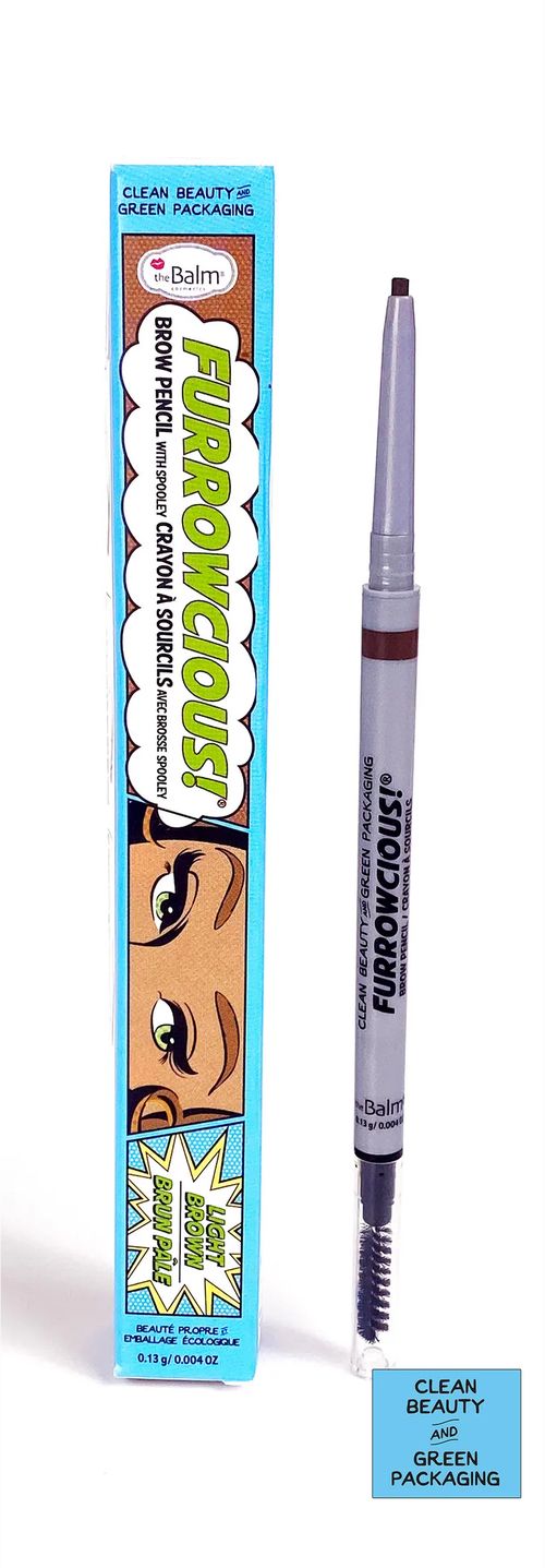 Thebalm Furrowcious Brow Pencil with Spooley, Light Brown