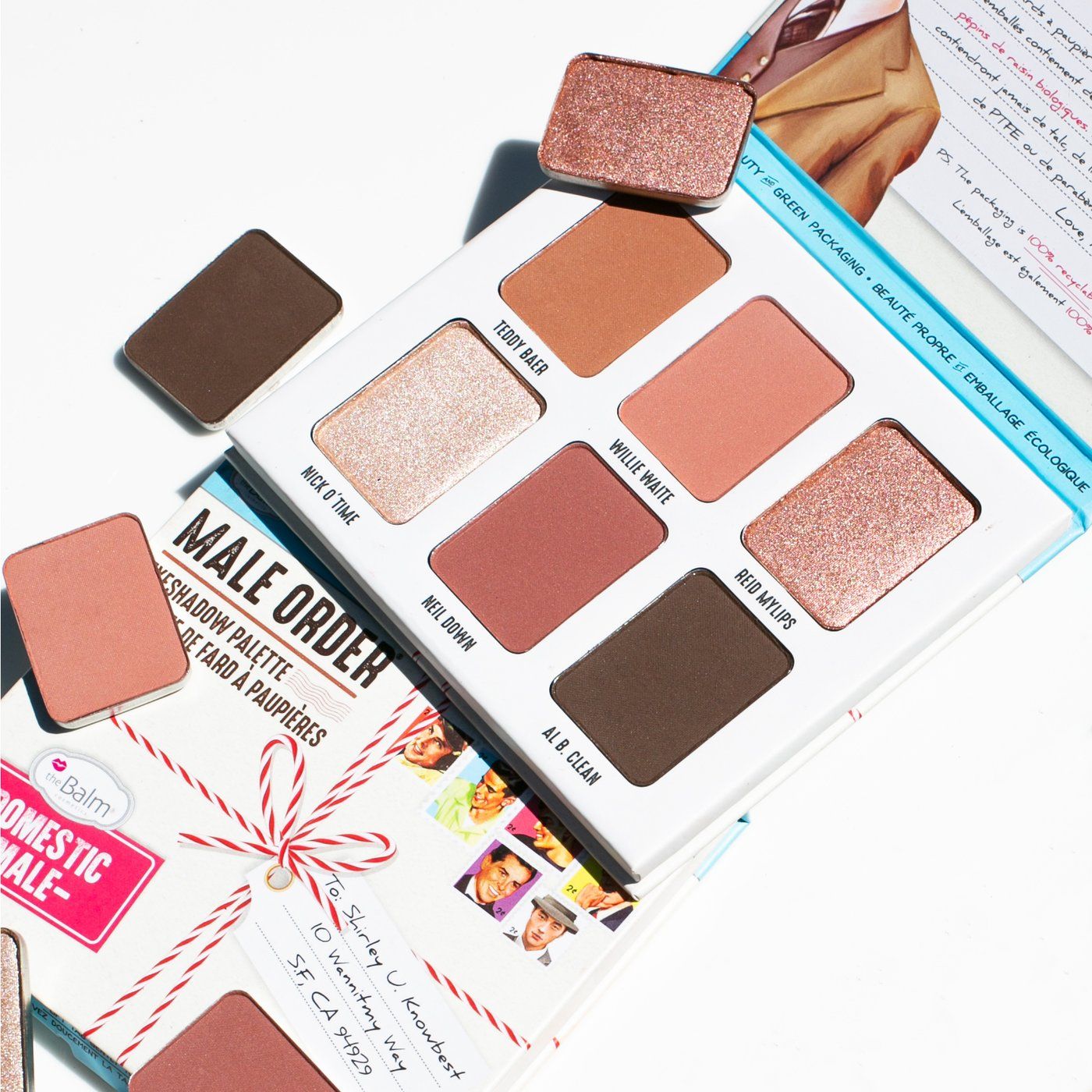 Thebalm Male Order Eyeshadow Palette - Domestic Male