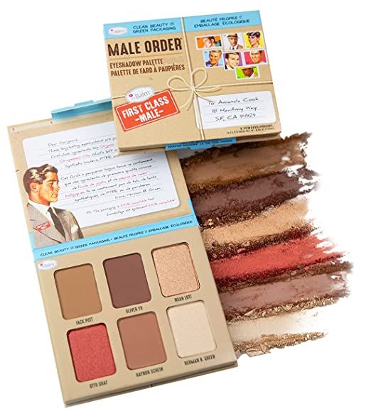Thebalm Male Order Eyeshadow Palette - First Class Male