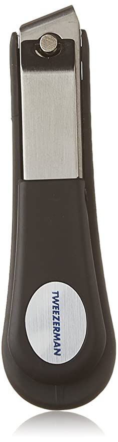 Tweezerman Deluxe Toenail Clipper Grooved To Catch Clippings (5155-CP)