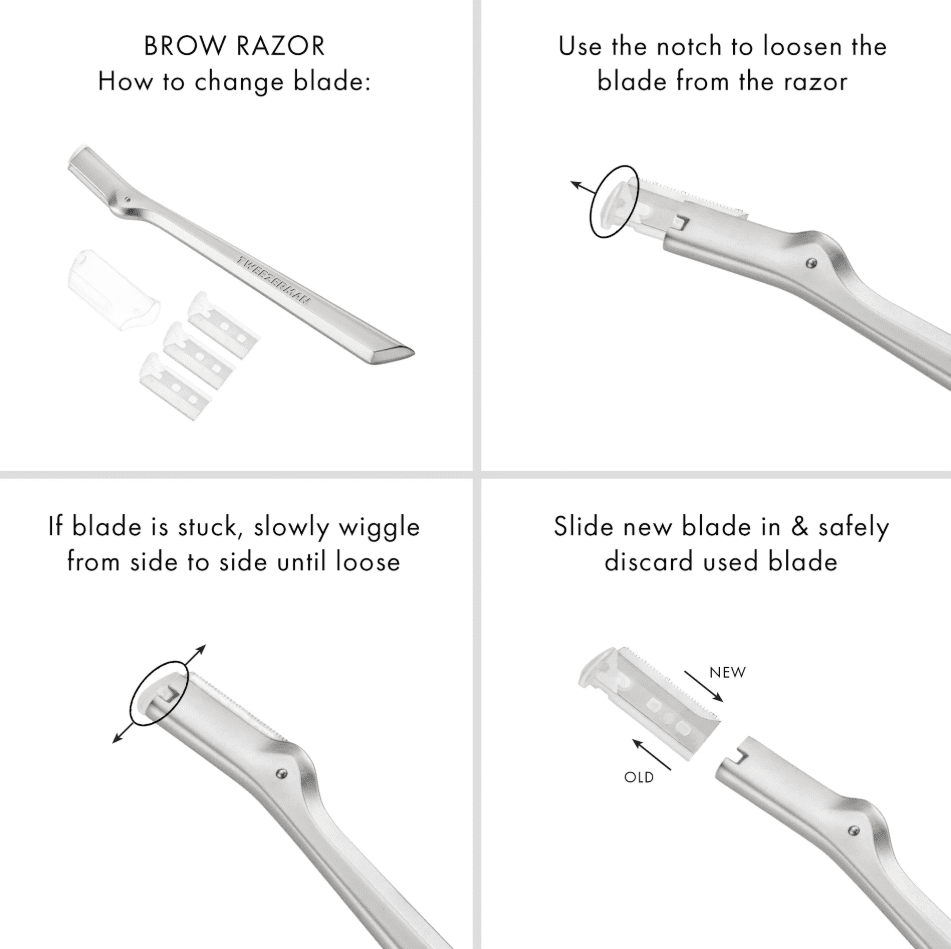 Tweezerman Eyebrow Razor (1601-R)