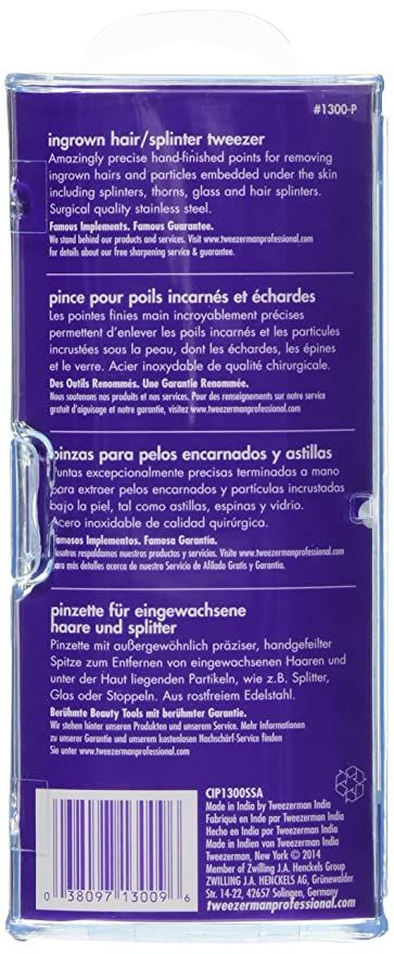 Tweezerman Ingrown Hair/splinter Tweezer (1300-P)