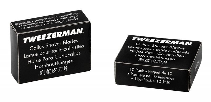 Tweezerman Replacement Callus Shaver Blades (20 Count) 