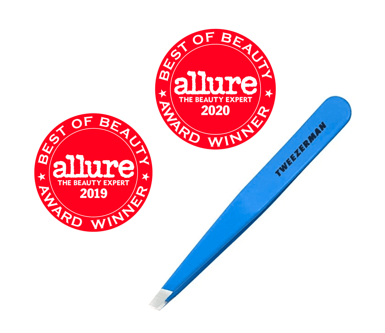 Tweezerman Slant Tweezer Bahama Blue