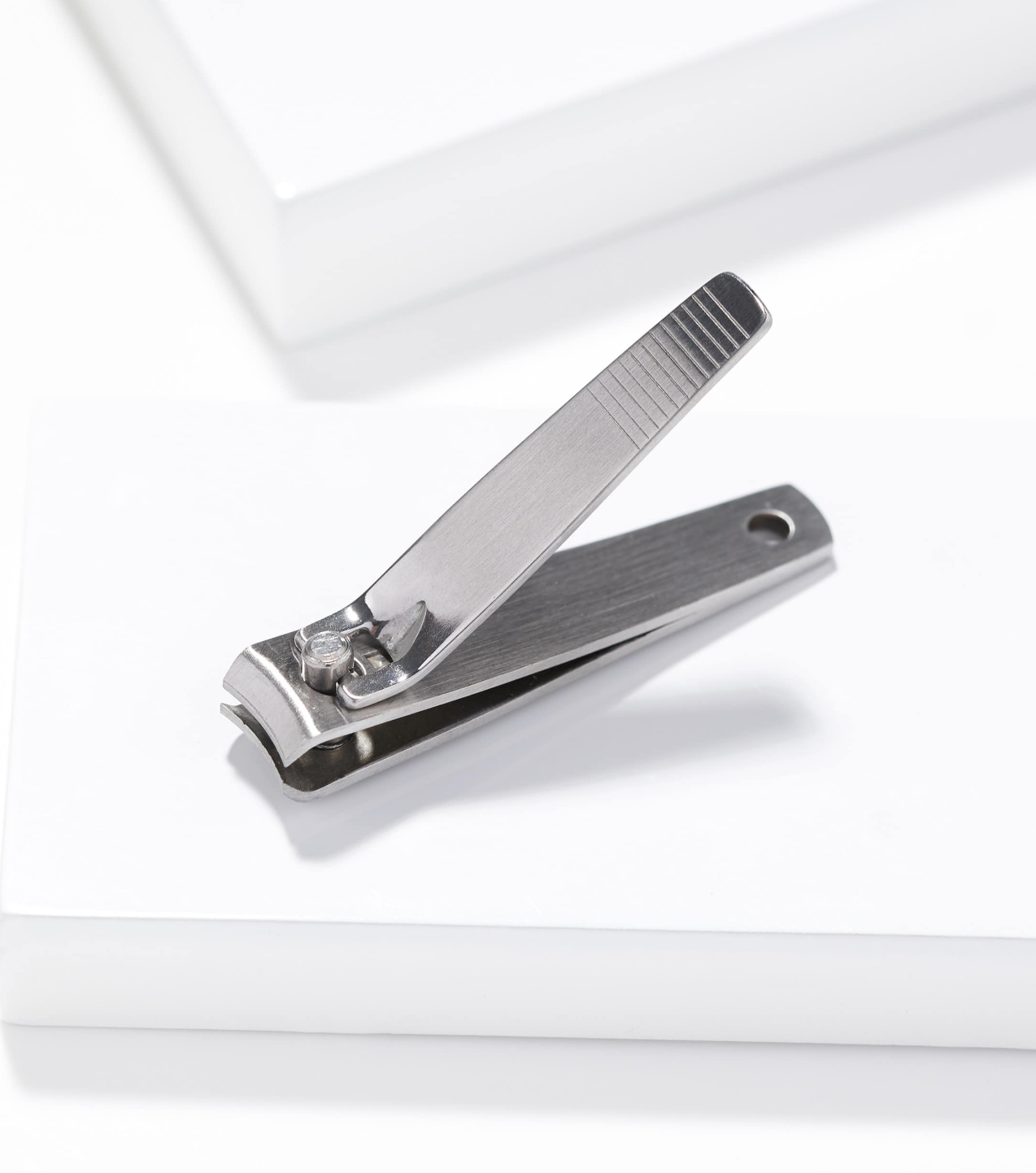 Tweezerman Stainless Steel Fingernail Clipper (3085-R)