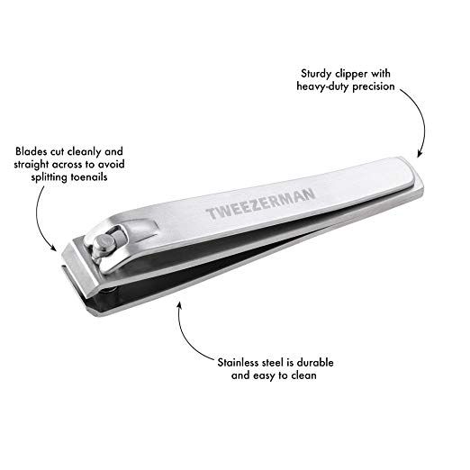 Tweezerman Stainless Steel Toenail Clipper 