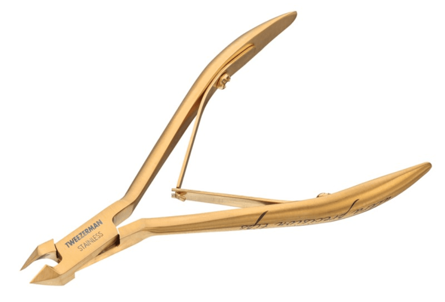 Tweezerman Ultra Precision Cuticle Nipper (Gold)