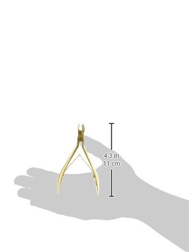 Tweezerman Ultra Precision Cuticle Nipper (Gold)