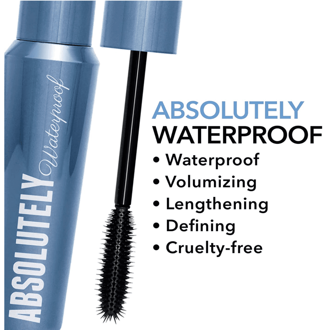 W7 Absolutely Waterproof Black Mascara