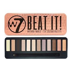W7 COSMETICS, Beat It, Natural Nudes -12 in 1 Eyeshadow Palette