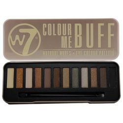 W7 COSMETICS, Colour Me Buff - Natural Nudes Shades -12 in 1 Eyeshadow Palette