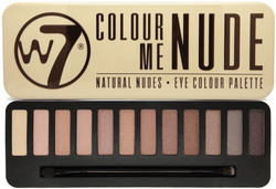 W7 COSMETICS, Colour Me Nude, Natural Nudes -12 in 1 Eyeshadow Palette