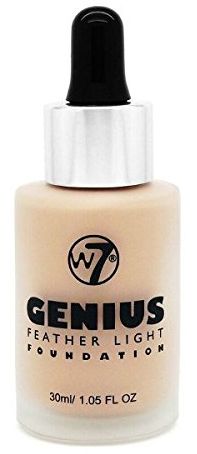 W7 Cosmetics Genius Feather Light Foundation - Buff  