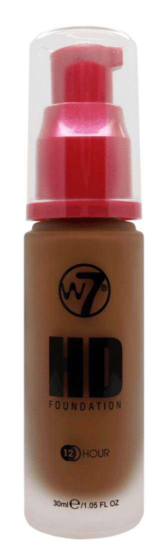W7 COSMETICS High Definition 12 Hour Foundation - Hot Chocolate