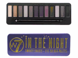 W7 COSMETICS, In The Night - Smokey Shades -12 in 1 Eyeshadow Palette