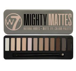 W7 COSMETICS Mighty Mattes Natural Nudes Matte Eyeshadow Colour Palette
