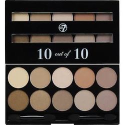 W7 COSMETICS Perfect 10 Out Of 10 Eyeshadow Palette Browns