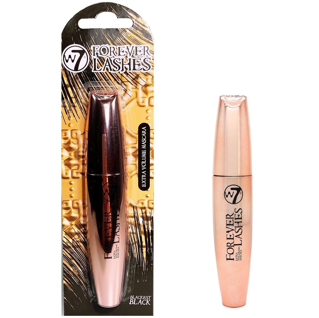 W7 Makeup Forever Lashes Mascara, Blackest Black