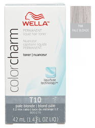 Wella Color Charm Permanent Liquid Toner T10 Pale Blonde