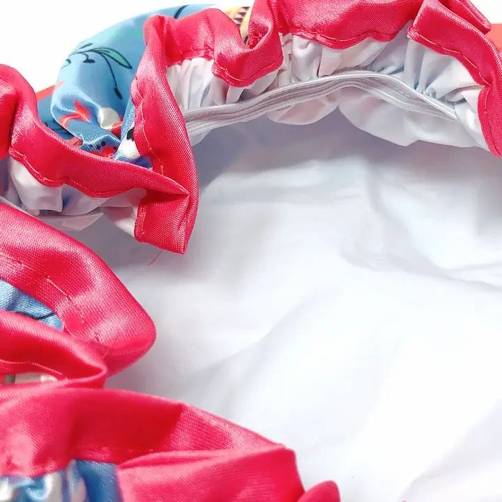 Wrapables Reusable Women's Waterproof Shower Caps, Under the Sea