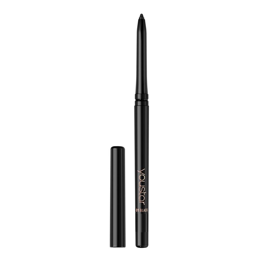 youstar Cosmetics Eye Kohl Eyeliner & Kajal, Black 01