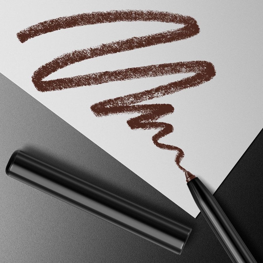 youstar Cosmetics Eye Kohl Eyeliner & Kajal, Brown 02