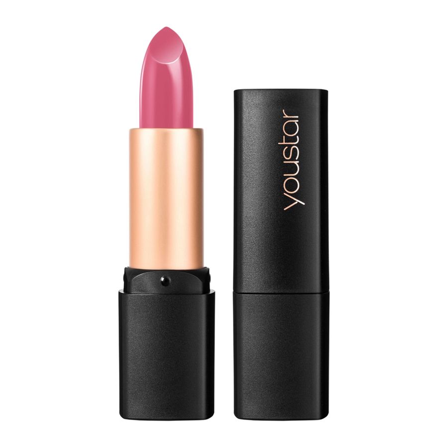 youstar Cosmetics Intense Colour Shine & Care Lipstick, Nude Rose 02