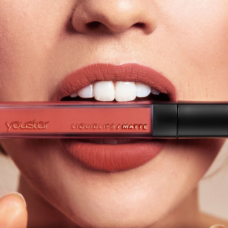 youstar Cosmetics Liquidlips/Matte Fluid Lipstick, Cinnamon - 04