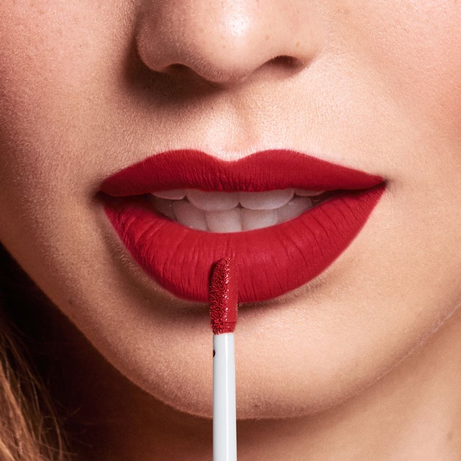 youstar Cosmetics Liquidlips/Matte Fluid Lipstick, Spicy Red - 02