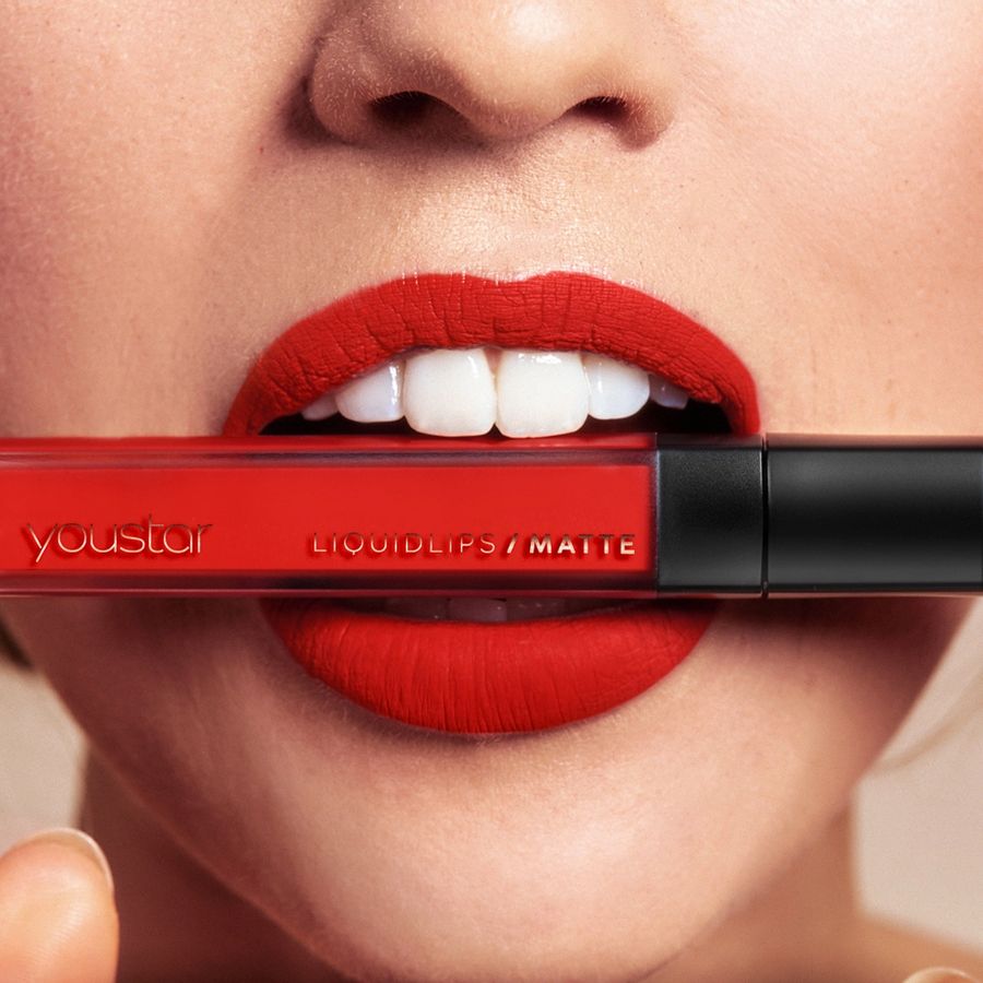 youstar Cosmetics Liquidlips/Matte Fluid Lipstick, True Coral - 03
