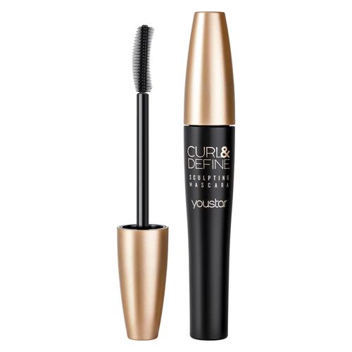 youstar Cosmetics CURL & DEFINE sculpting mascara, Black