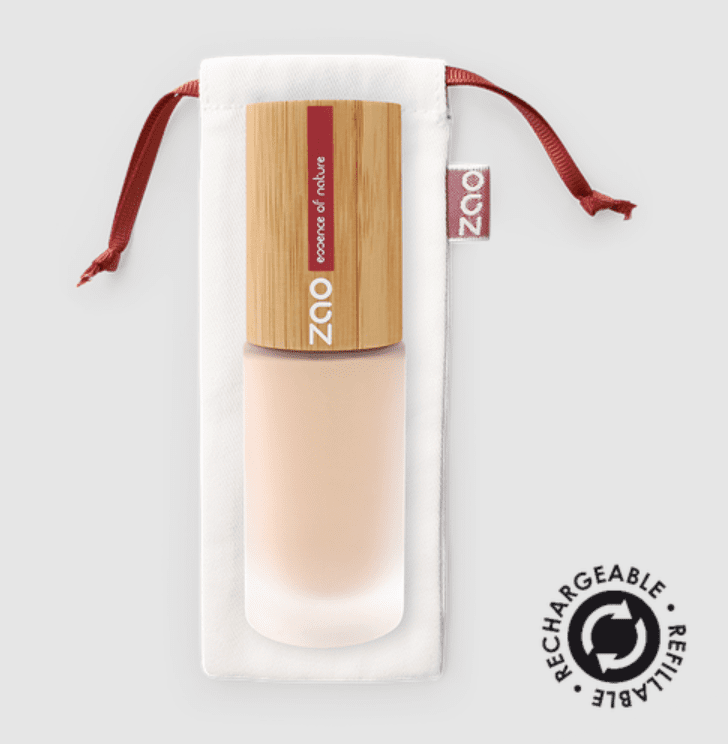 ZAO Makeup Fluid Foundation organic & vegan - Ivory 701