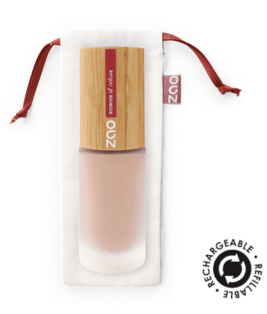 ZAO Makeup Fluid Foundation organic & vegan - Rose Petal 703