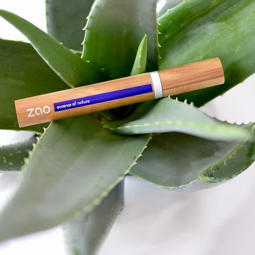 Zao Makeup Mascara Aloe Vera Organic & Vegan - Dark Brown 091