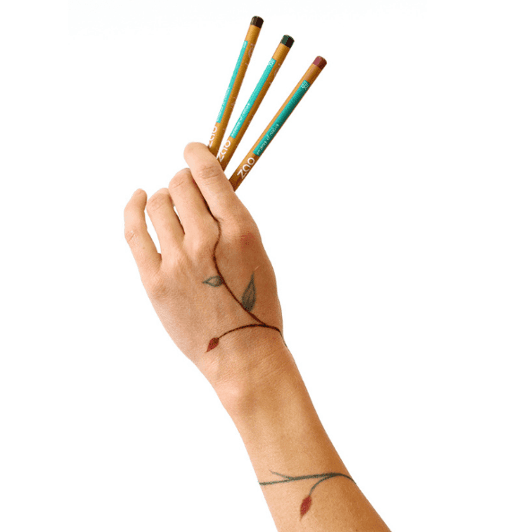 Zao Makeup Multifunctional Pencil (eyes & lips) Dark Blond 566