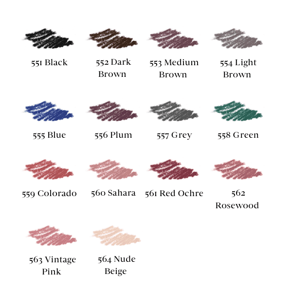  Zao Makeup Multifunctional Pencil (eyes & lips) Black 551