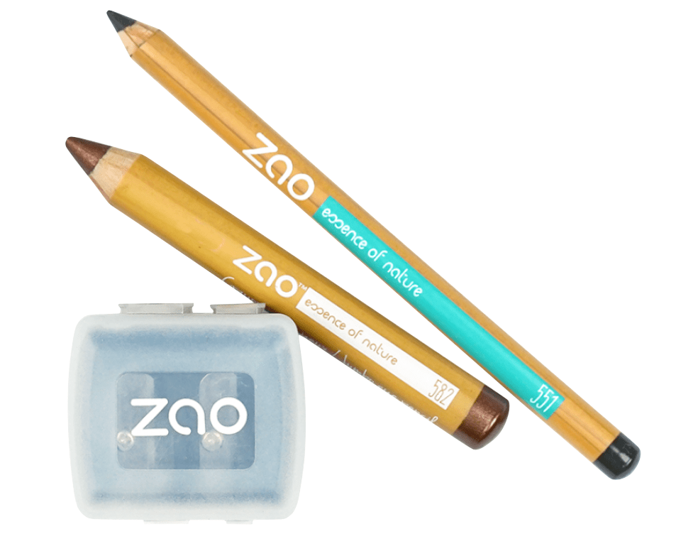 Zao Makeup Dual Pencil Sharpener Organic & Vegan