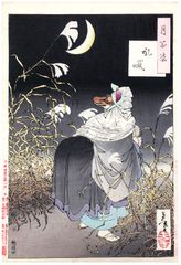 100 Aspects of the Moon # 13 by Tsukioka Yoshitoshi